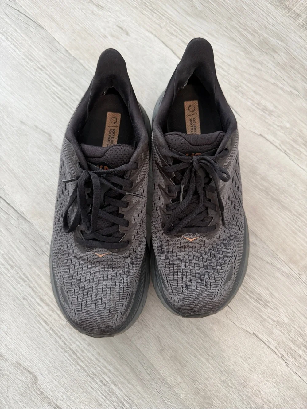 Hoka cushioned trainers